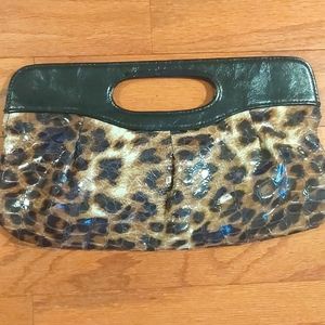 Leopard Clutch Purse